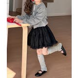 【aimoha-KIDS-】キッズ リブ編み刺繍カーディガン | aimoha kids | 詳細画像23