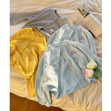 【aimoha-KIDS-】キッズ リブ編み刺繍カーディガン | aimoha kids | 詳細画像2