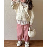 【-aimoha-KIDS-】花柄レースフリルパーカー | aimoha kids | 詳細画像6 
