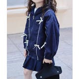 【aimoha-KIDS-】キッズ リボンブルゾン | aimoha kids | 詳細画像17 