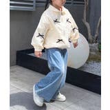 【aimoha-KIDS-】キッズ リボンブルゾン | aimoha kids | 詳細画像8 