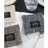 ふんわりツイード風コースター | aimoha  | 詳細画像6 