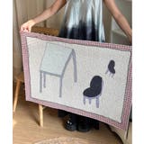 アート風プリントラグ マット | aimoha  | 詳細画像1