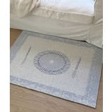 ミックス4 | アート風プリントラグ マット | aimoha