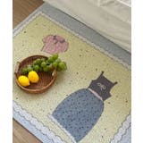 ミックス2 | アート風プリントラグ マット | aimoha