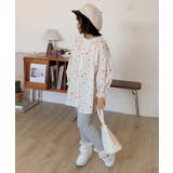 【-aimoha-KIDS-】ふんわりカラードットギャザーブラウス | aimoha kids | 詳細画像9 