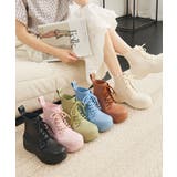 カラフルレースアップレインブーツ | aimoha  | 詳細画像5 