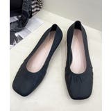 スクエアトゥレインバレエシューズ | aimoha | 詳細画像22