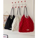 【B.A.G.】小花柄ショルダートートバッグ | aimoha | 詳細画像1