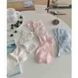 カラーネップミックス リブソックス | aimoha | 詳細画像8