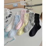 カラーネップミックス リブソックス | aimoha | 詳細画像14