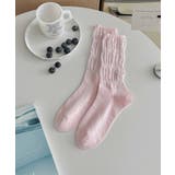 カラーネップミックス リブソックス | aimoha | 詳細画像2