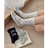 ギンガムリボンシャーリングソックス | aimoha  | 詳細画像35 