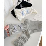 ギンガムリボンシャーリングソックス | aimoha  | 詳細画像9 