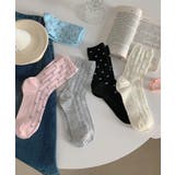 ハート透かしリブソックス | aimoha | 詳細画像12