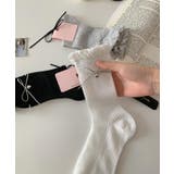 チャーム付きリボンフリルレッグウォーマー | aimoha  | 詳細画像3 