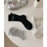 チャーム付きリボンフリルレッグウォーマー | aimoha  | 詳細画像7 