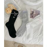 ボタン付きリブソックス | aimoha | 詳細画像5