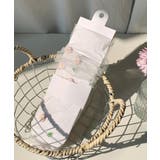 フラワー刺繍シアーソックス | aimoha | 詳細画像11