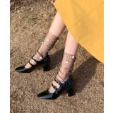 ブラック | フラワー刺繍シアーソックス | aimoha