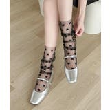 リボン総柄チュールソックス | aimoha | 詳細画像42