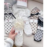 ドットチュールリボンソックス | aimoha | 詳細画像11