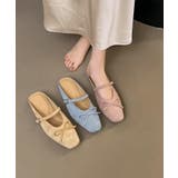 スエードリボンミュール | aimoha  | 詳細画像1 