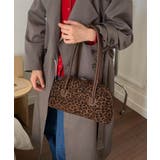 HOOK for girls レオパード柄バゲットショルダーバッグ | HOOK | 詳細画像4 