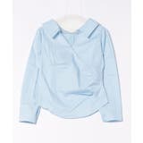 【Jasmine】Vネックアシメトリーブラウス Jasmine Grandifl… | aimoha  | 詳細画像5 