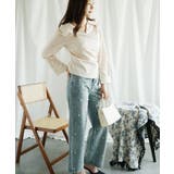 【Jasmine】Vネックアシメトリーブラウス Jasmine Grandifl… | aimoha  | 詳細画像8 