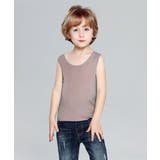 CAMEL | シームレスU型タンクトップ | aimoha kids