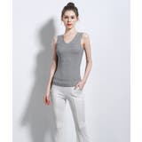 GRAY | シームレスインナー COOL:前後着用可能 タンクトップ | aimoha