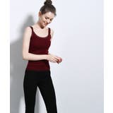 WINE RED | キャミソール レース レディース | aimoha 