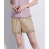 CAMEL | レースショートパンツ ルームショートパンツ ペチパンツ | aimoha 