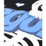 【HOOK】個性派スケルトンバックプリント半袖ビッグTシャツ ユニセックス 韓国 | HOOK | 詳細画像5 