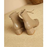 ローヒール ショートブーツ レディース | aimoha  | 詳細画像5 