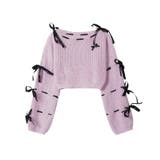 【HOOK】for girls リボンと通しアンサンブルトップス キャミソール | HOOK | 詳細画像9 