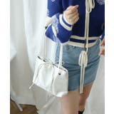 ホワイト | 【HOOK】for girls リボン無地シルク風トートバッグ Y2K | aimoha 