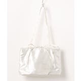 【HOOK】for girls リボン無地シルク風トートバッグ Y2K | aimoha  | 詳細画像12 