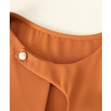 ノーカラーフロントデザインブラウス 長袖シャツ 韓国ファッション | aimoha  | 詳細画像15 