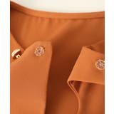 ノーカラーフロントデザインブラウス 長袖シャツ 韓国ファッション | aimoha  | 詳細画像16 