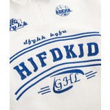 アメカジ英字刺繍ポロ襟スウェット ストリート系 オラオラ系 | HOOK | 詳細画像6