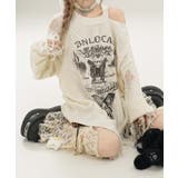 【HOOK】for girls アシンメトリーバタフライフリンジカットソー | HOOK | 詳細画像1 