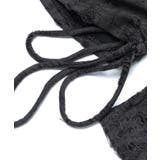 【HOOK】for girls バタフライプリントダメージ編み裾シャーリング透か… | HOOK | 詳細画像13 