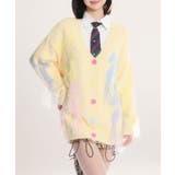 【HOOK】for girls リボンフリンジシャギーカーディガン【AW】 | HOOK | 詳細画像9 