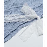 for girls 袖リボンハートケーブル編みニットプルオーバー | HOOK | 詳細画像6