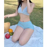 BORA AURA 4点セット レースフリル体型カバー水着タンキニ | aimoha | 詳細画像8
