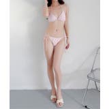 BORA AURA 3点セット レースオールインワン体型カバー水着タンキニ | aimoha  | 詳細画像15 
