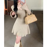 【Jasmine】ニットフレアミニワンピース Jasmine Grandiflo… | aimoha | 詳細画像11