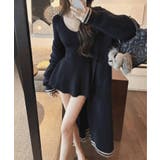 【Jasmine】ニットフレアミニワンピース Jasmine Grandiflo… | aimoha | 詳細画像13